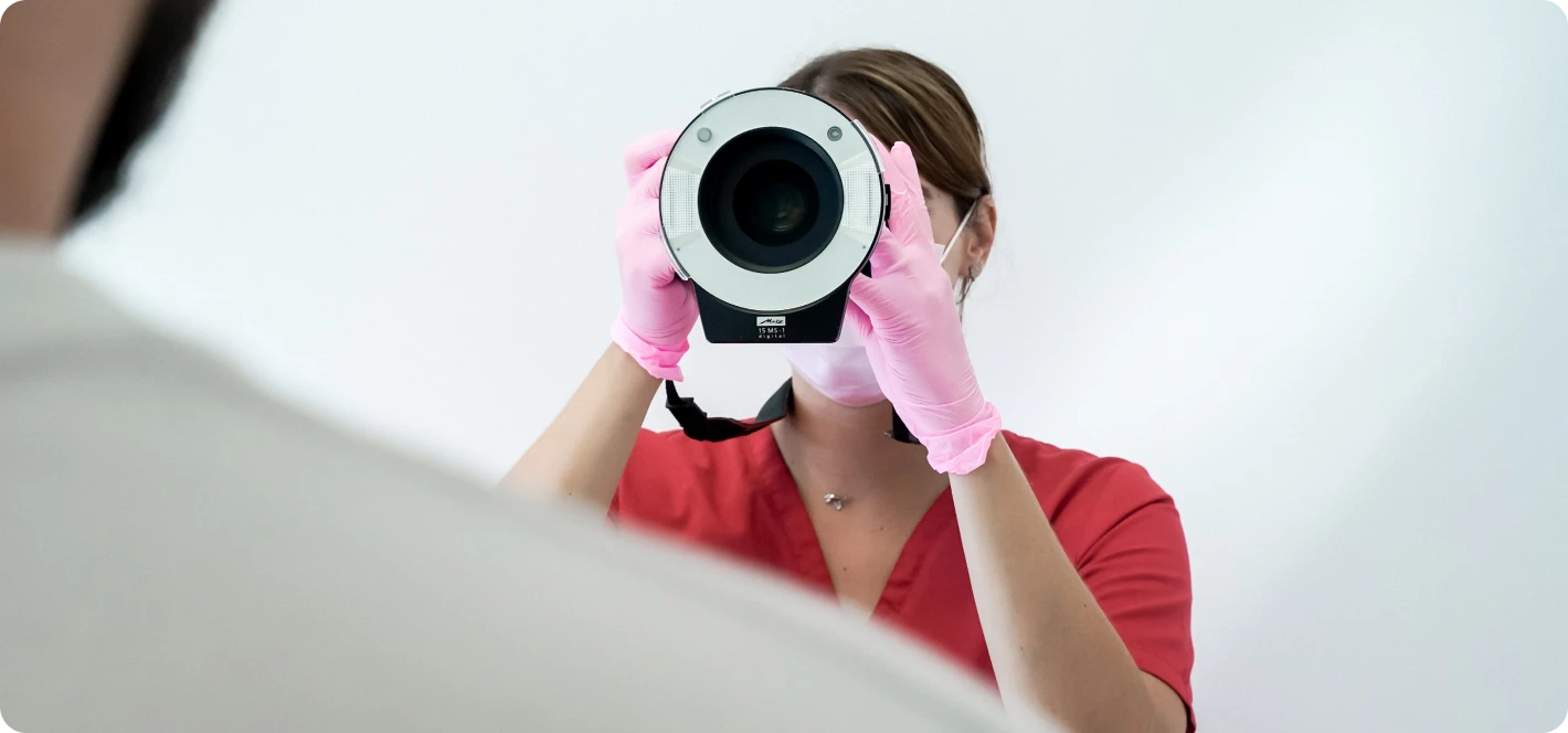 Studio photos au cabinet d'Orthodontie Plaine Fleurie du Dr Laure Rebuffet